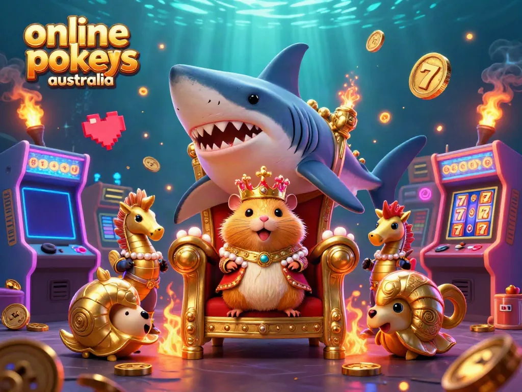 Experience thrilling gameplay with online pokies Australia featuring vibrant characters and arcade games.