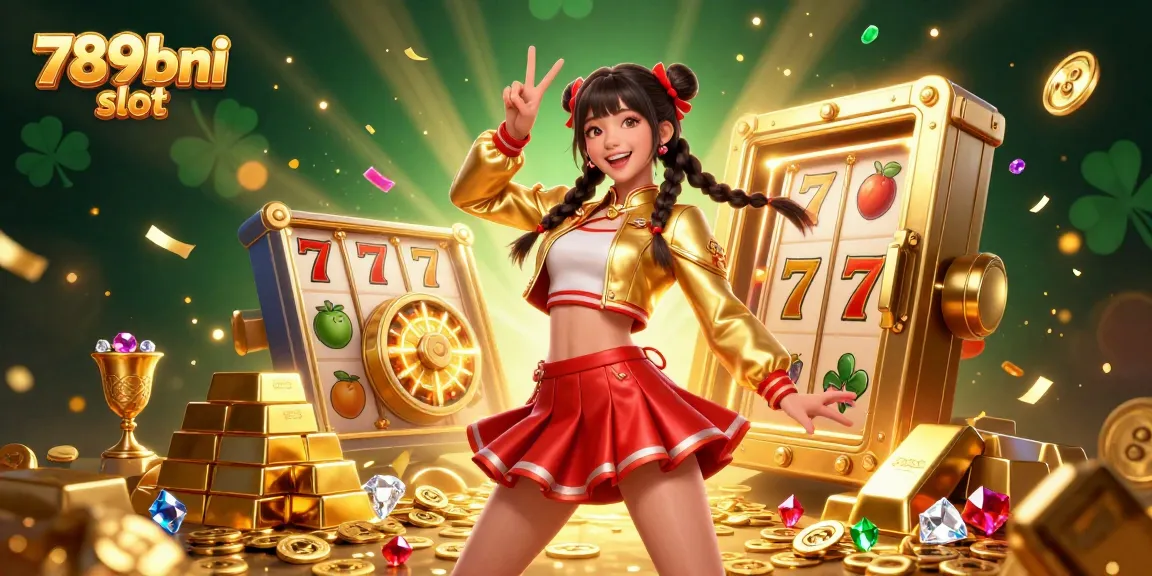 Mainkan permainan yang mengasyikkan dan menangkan hadiah besar di slot 789bni dengan visual 3D yang berwarna-warni dan dekorasi meriah.