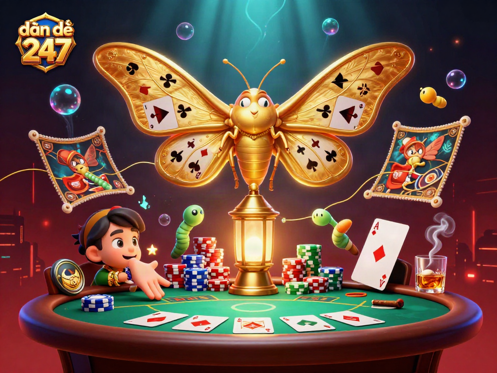 Engage with dàn đề 247 in a vibrant casino scene featuring dynamic poker action.