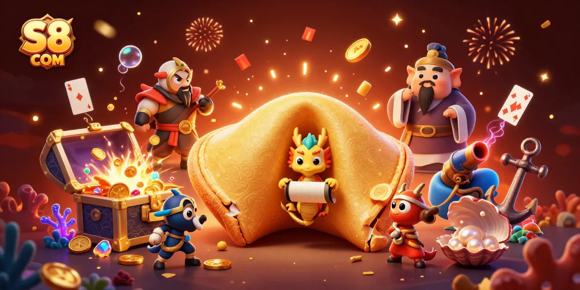 Spin for fortune and win big with S8 COM's enticing gaming adventure!