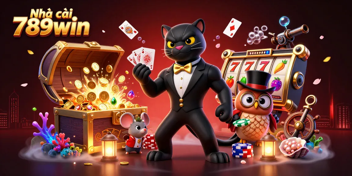 Engage with Nhà cái 789win's vibrant gaming scene featuring rich 3D graphics and lively characters.