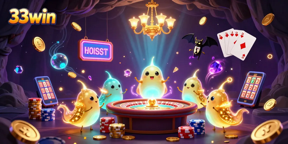 Experience thrilling fun with 33win’s vibrant casino featuring glowworms and stunning gaming elements.
