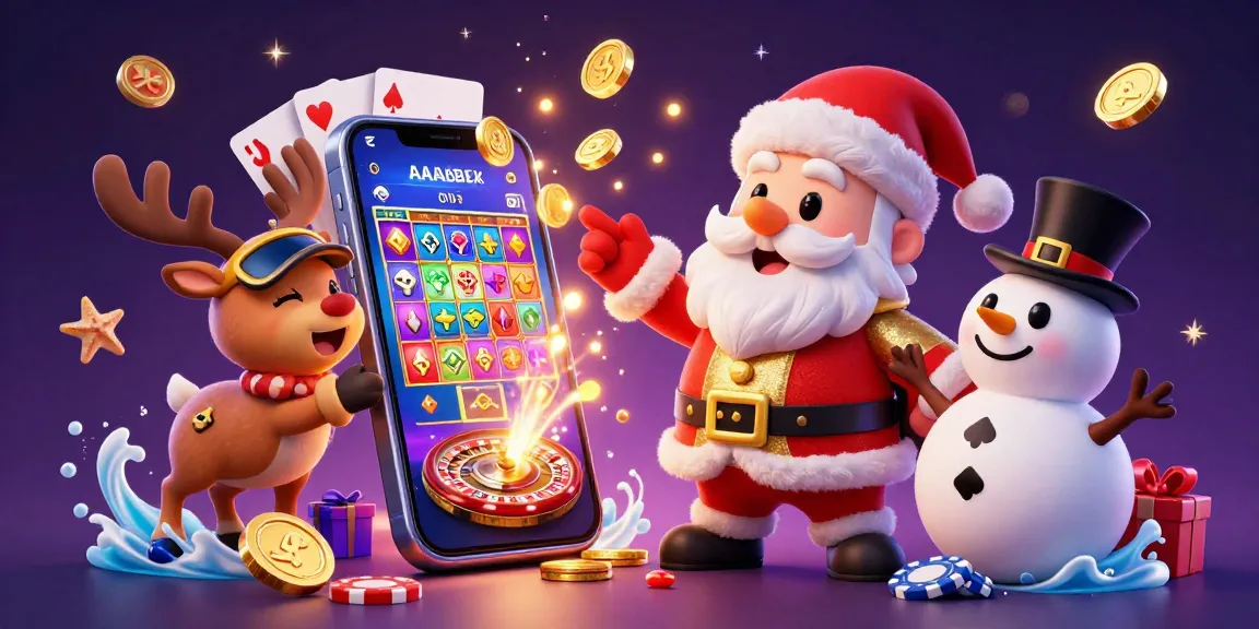 Engage with 11win's exciting casino world featuring Santa, a reindeer dealer, and a poker snowman!